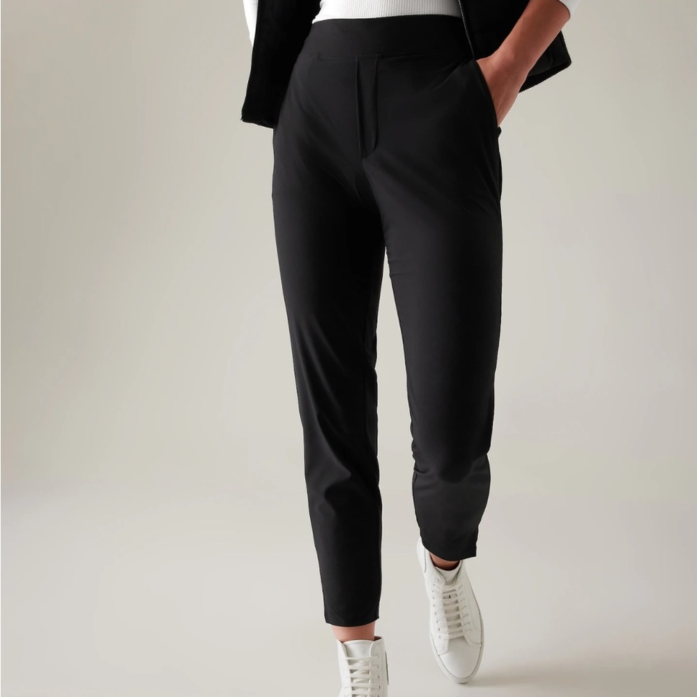 ATHLETA Brooklyn ankle pant in black